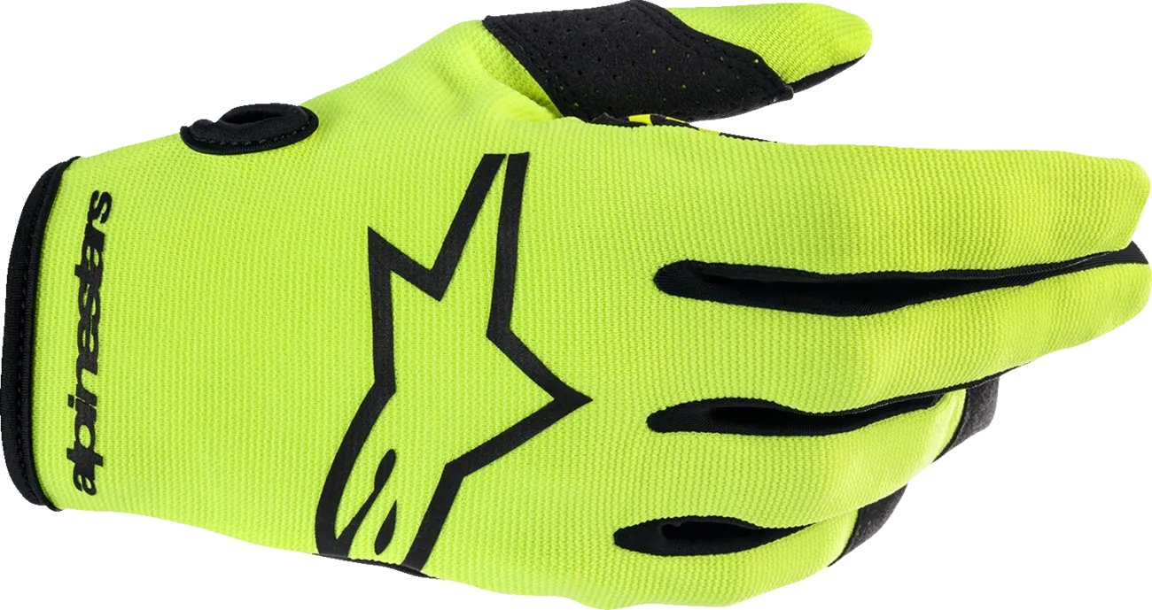 ALPINESTARS Radar Gloves Yellow Fluo/Black Xl 3561823-551-XL