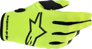 ALPINESTARS Radar Gloves Yellow Fluo/Black Xl 3561823-551-XL