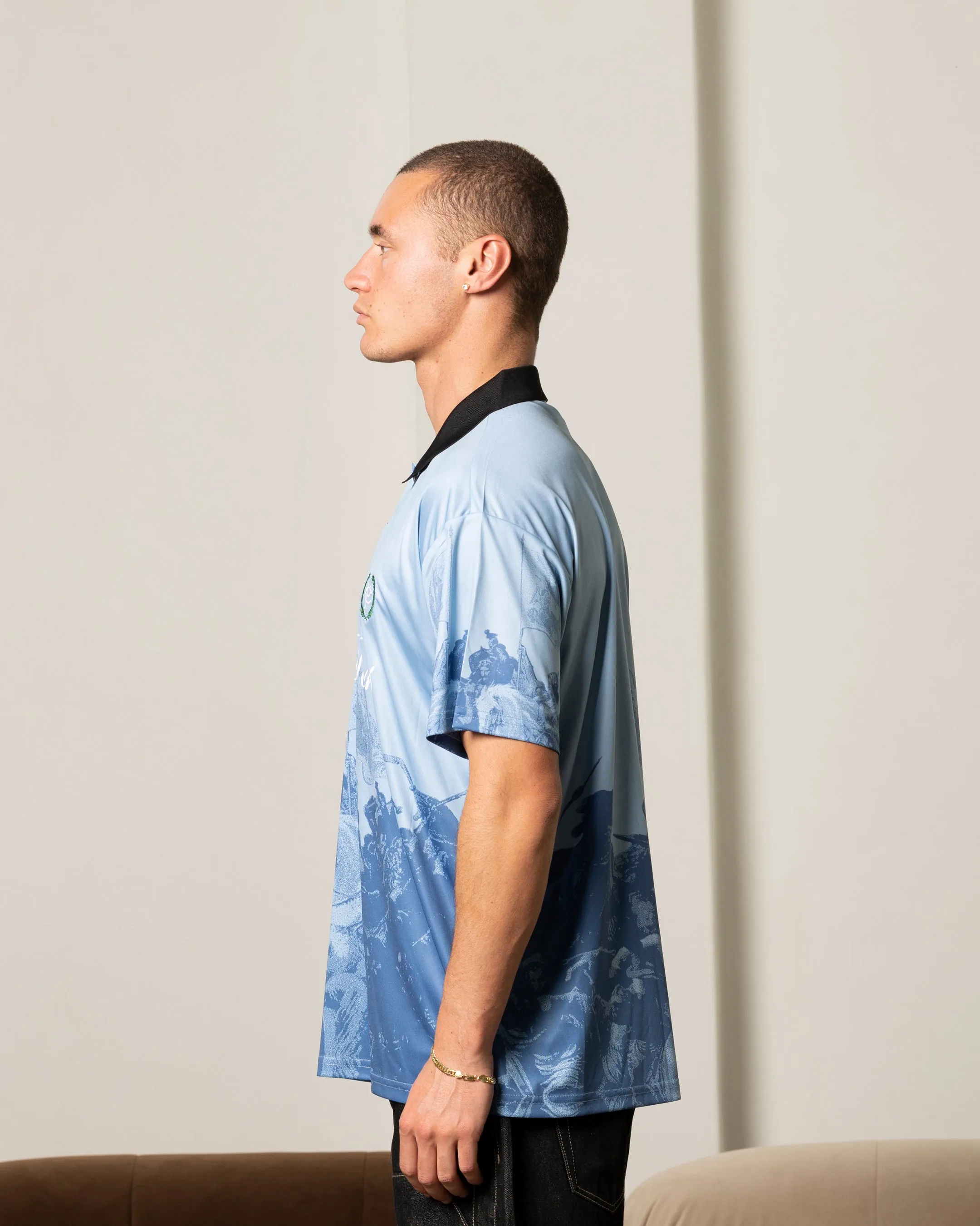 Carre Victory Short Sleeve Jersey Light Blue