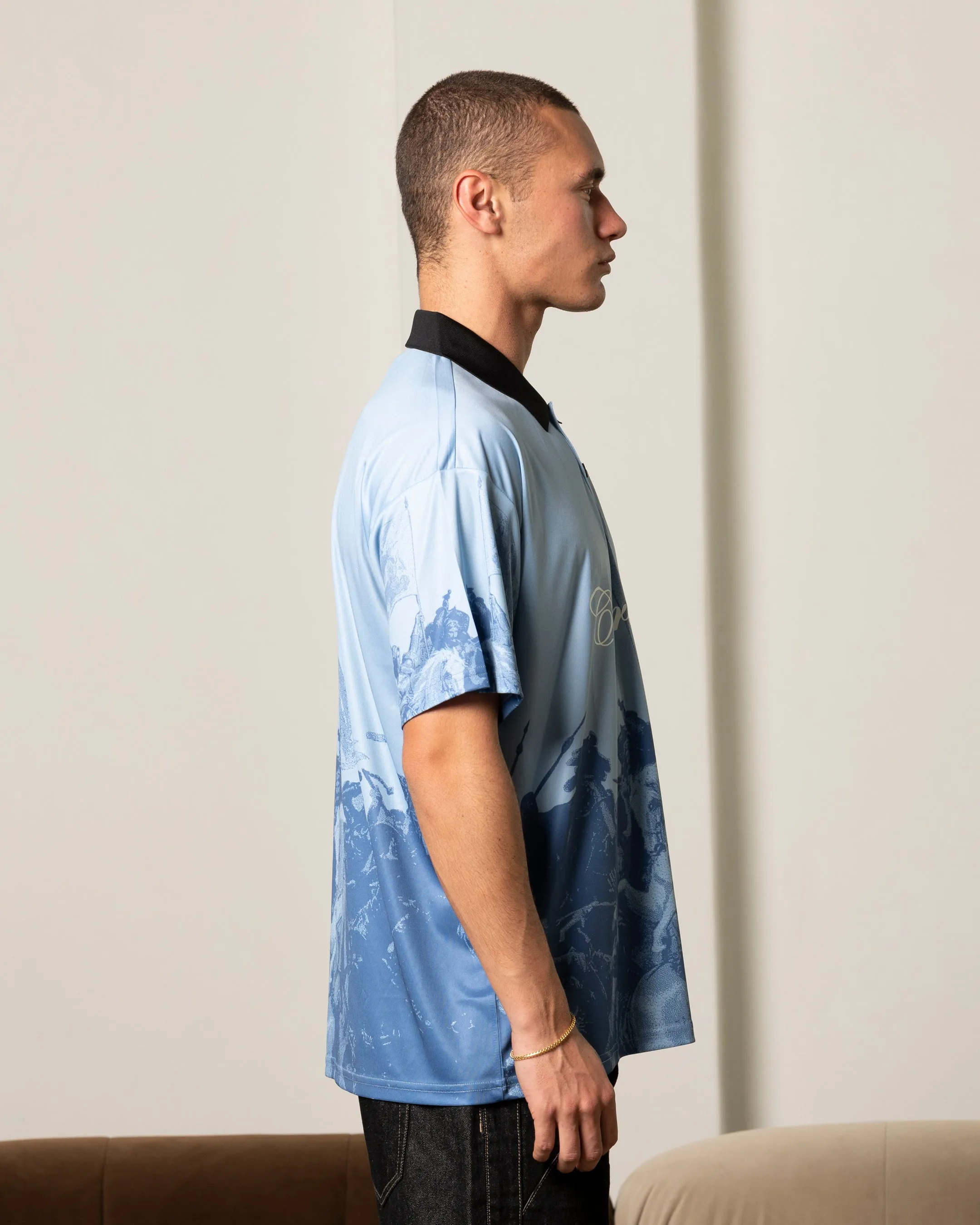 Carre Victory Short Sleeve Jersey Light Blue