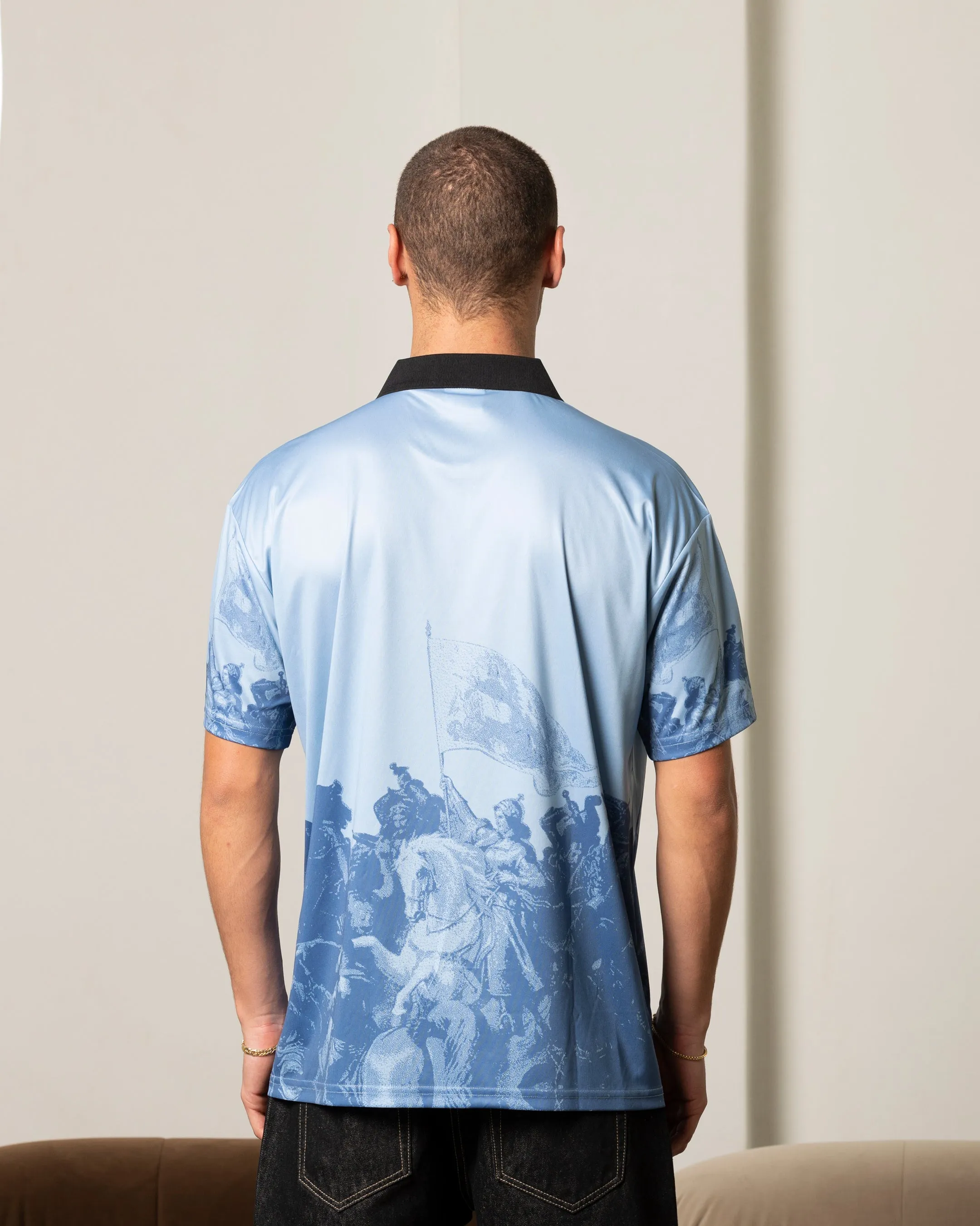 Carre Victory Short Sleeve Jersey Light Blue