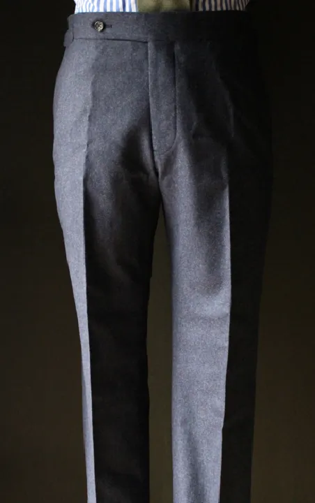 CharNavy Flannel Trouser