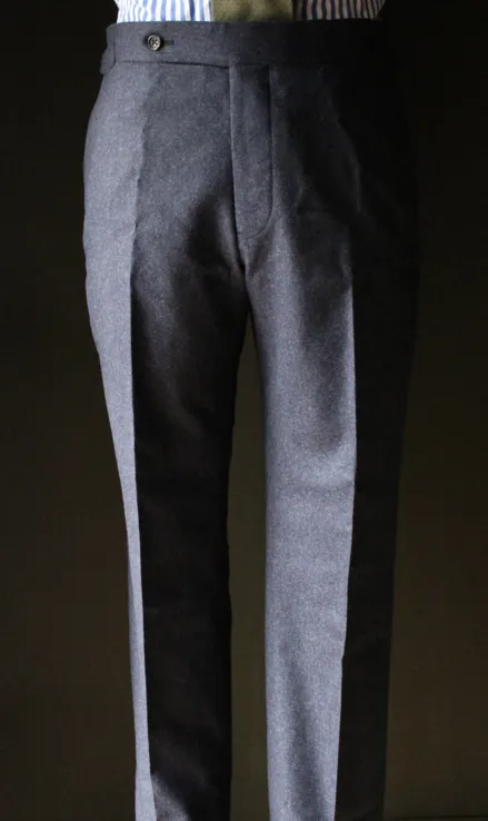 CharNavy Flannel Trouser
