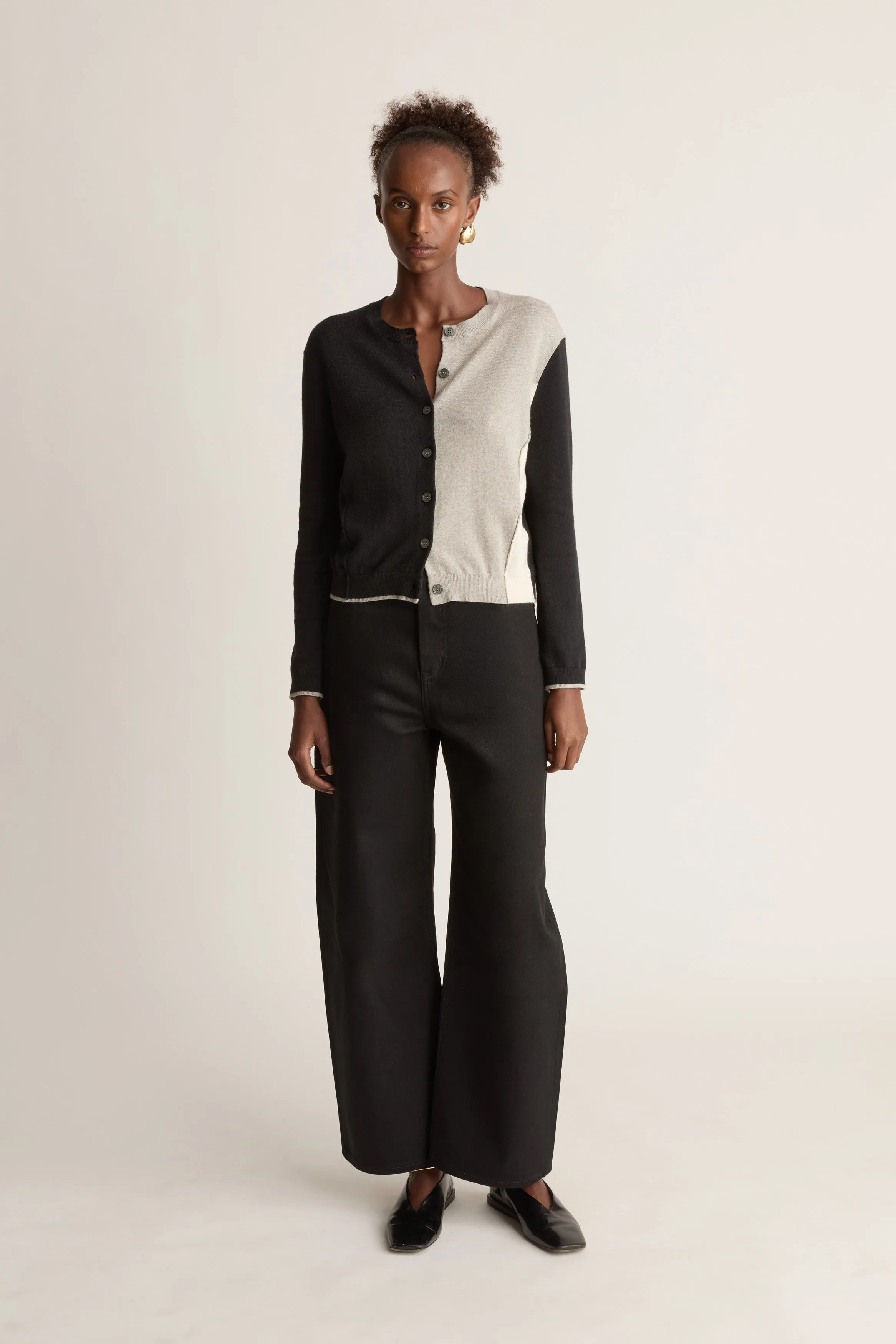 Cotton Cashmere LS Cardigan