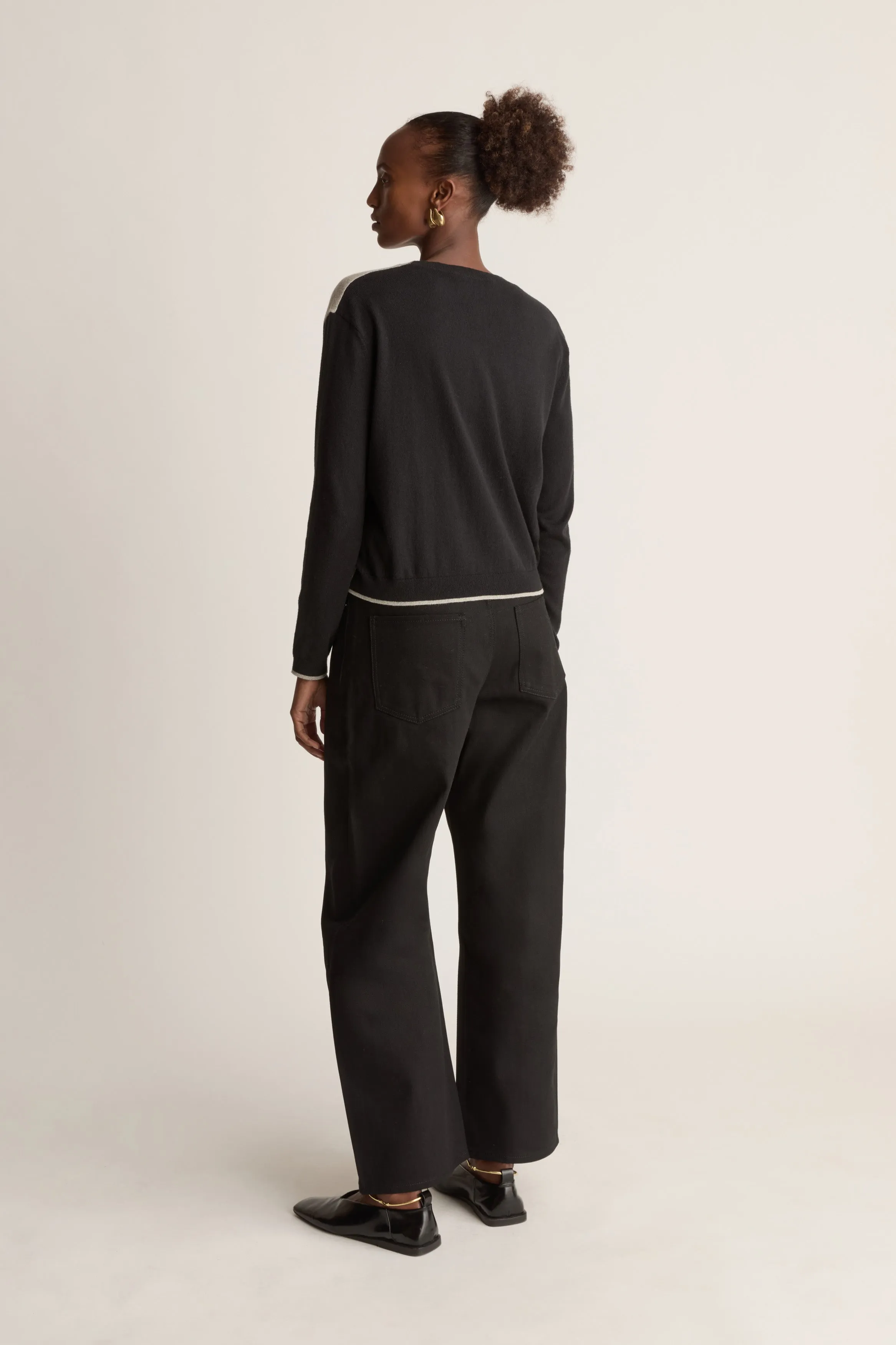 Cotton Cashmere LS Cardigan