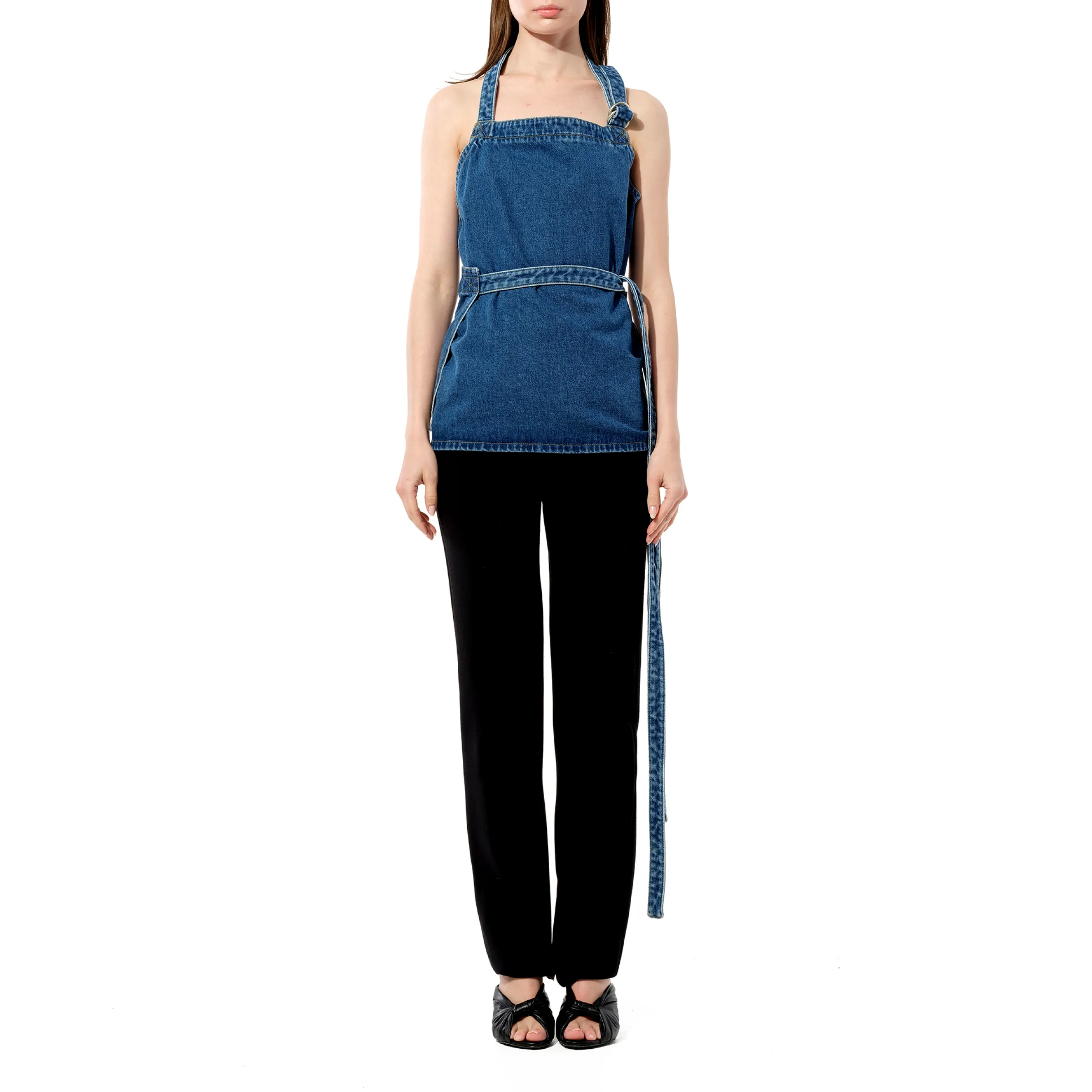 Denim Top in Blue