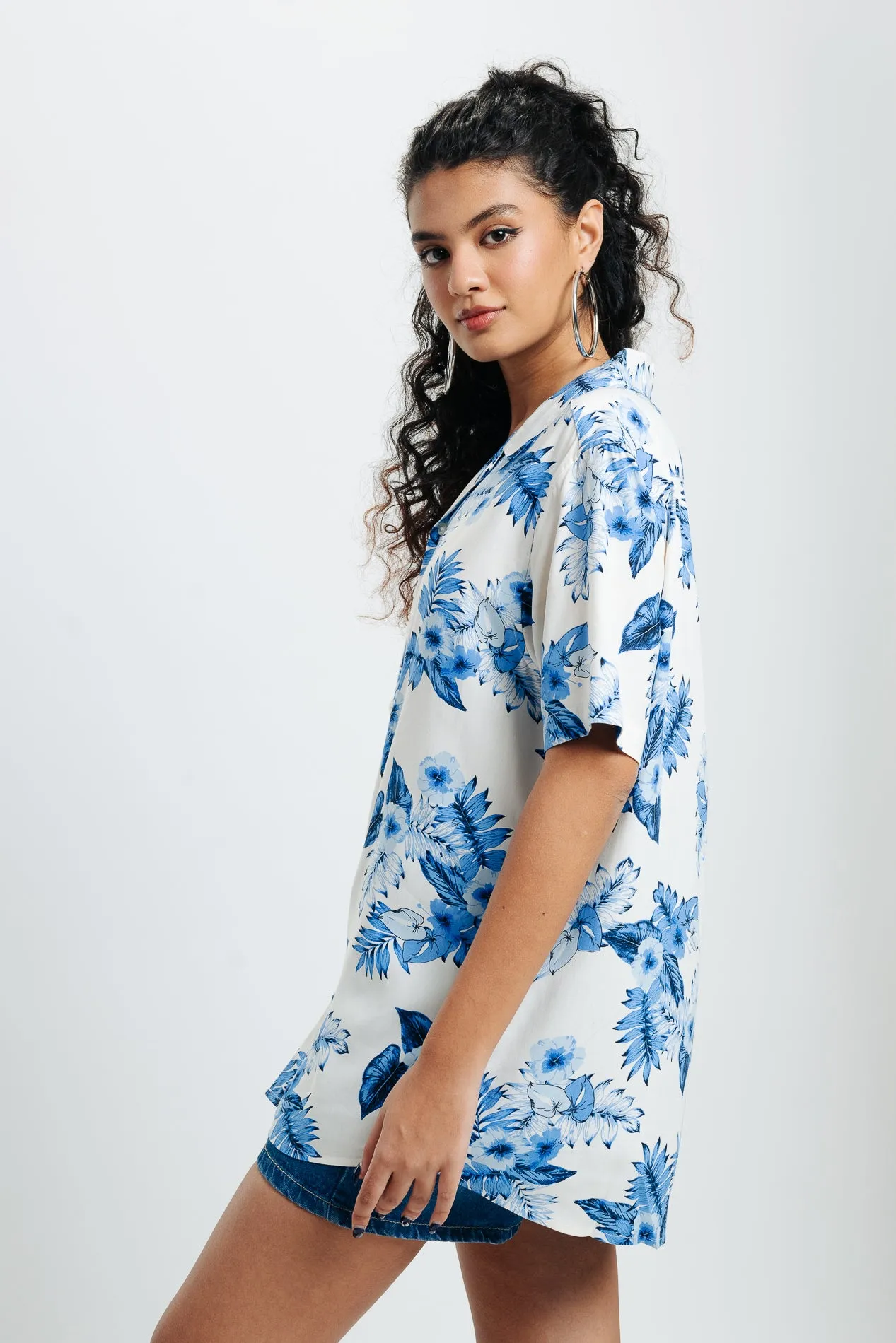 Floral Revere Viscose Shirt
