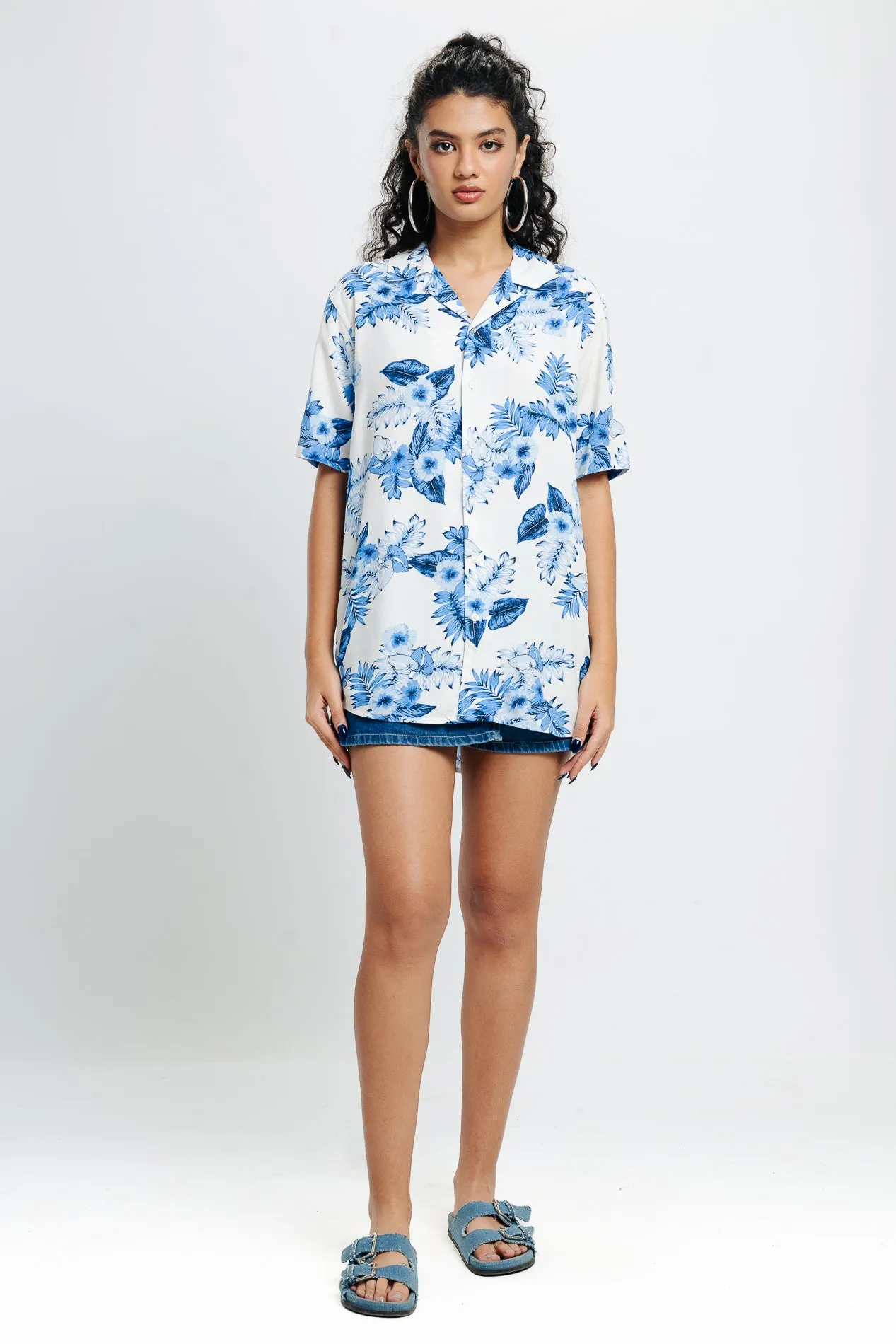 Floral Revere Viscose Shirt