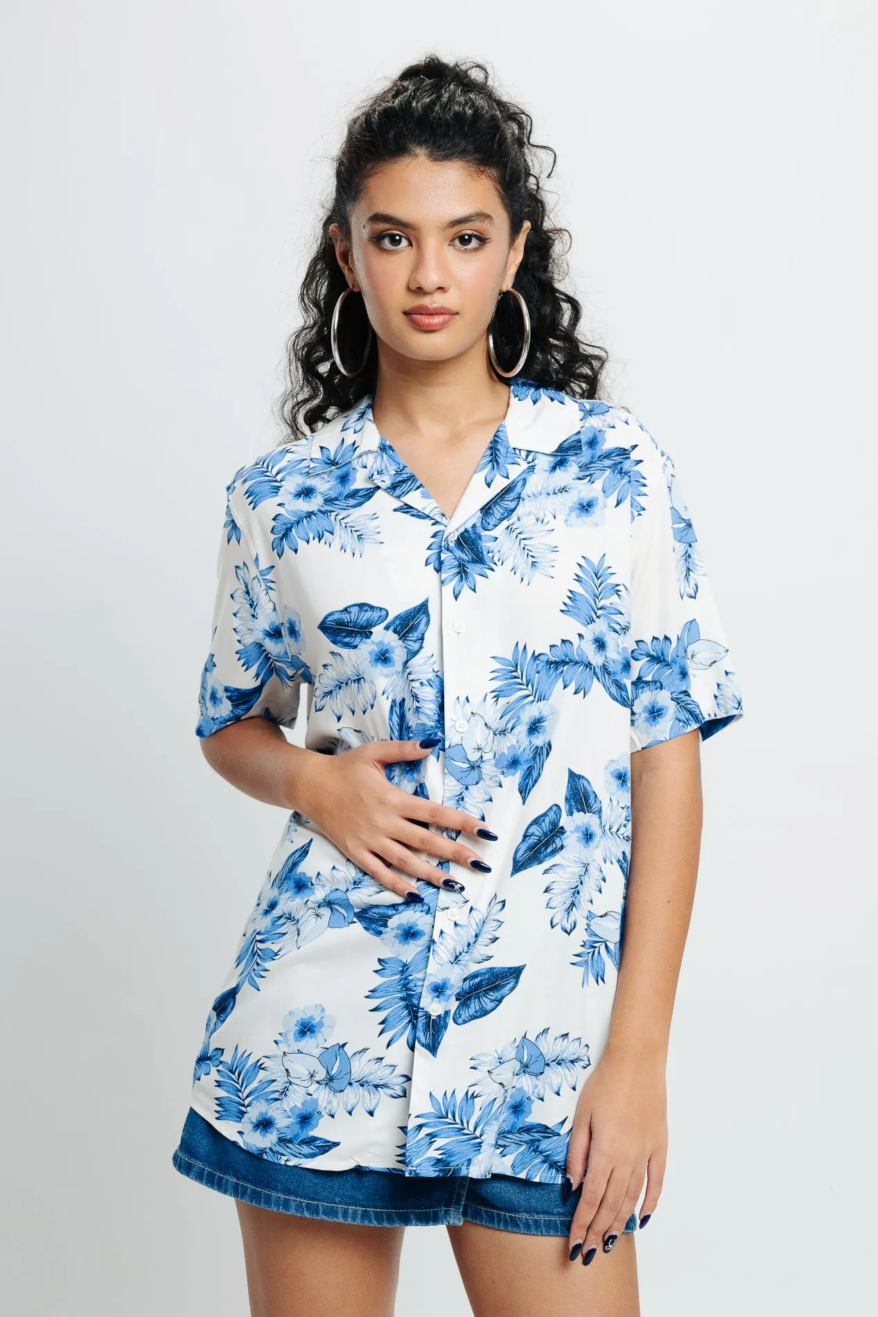 Floral Revere Viscose Shirt