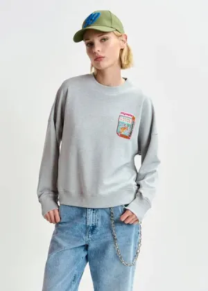 Hallumettes Embroidered Sweatshirt