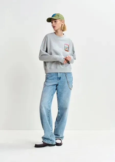 Hallumettes Embroidered Sweatshirt