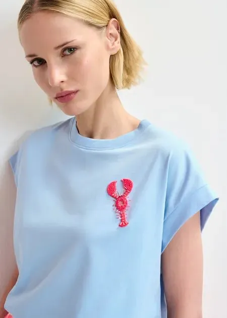 Hobster Embroidered T-Shirt