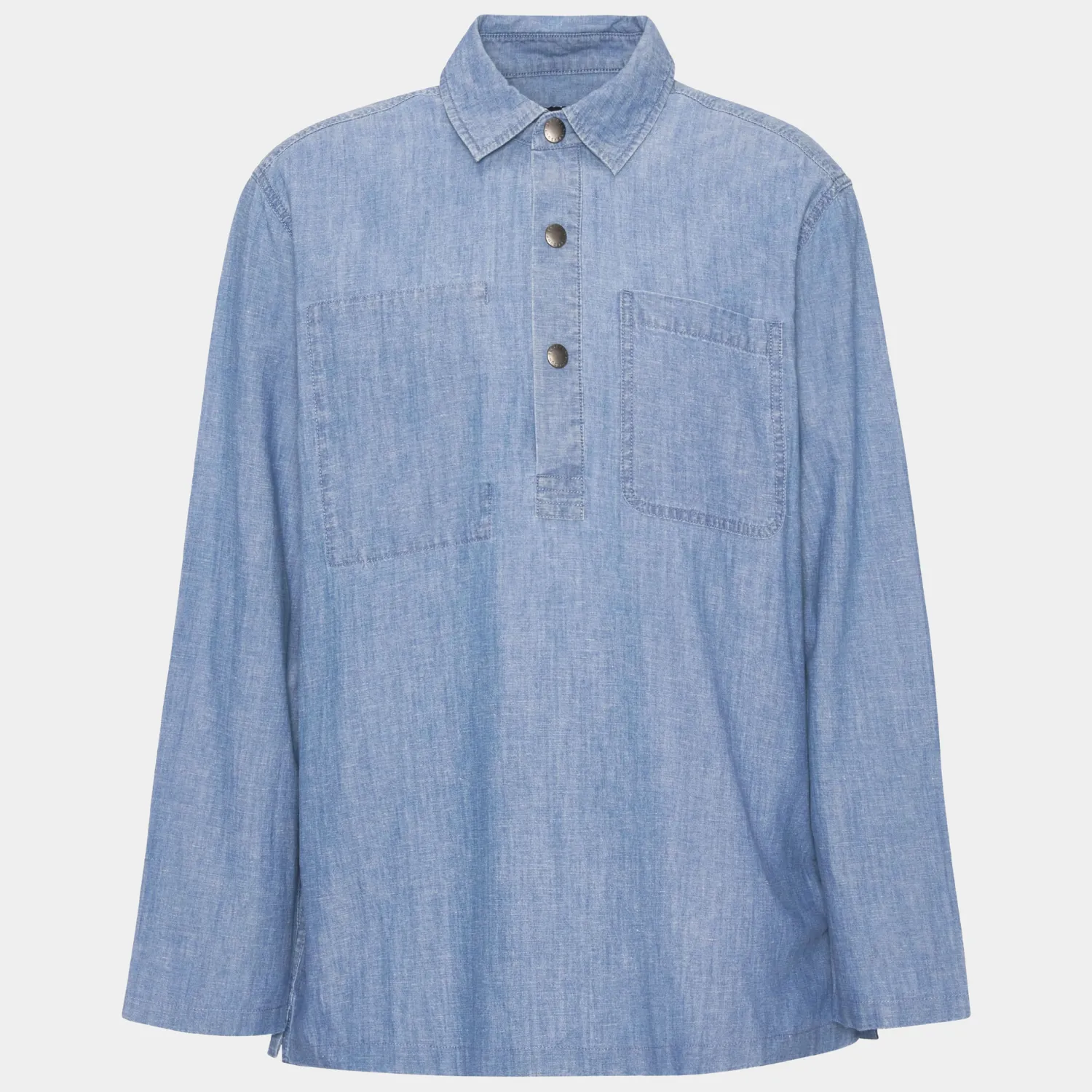 Markham Denim Smock Shirt (Chambray)