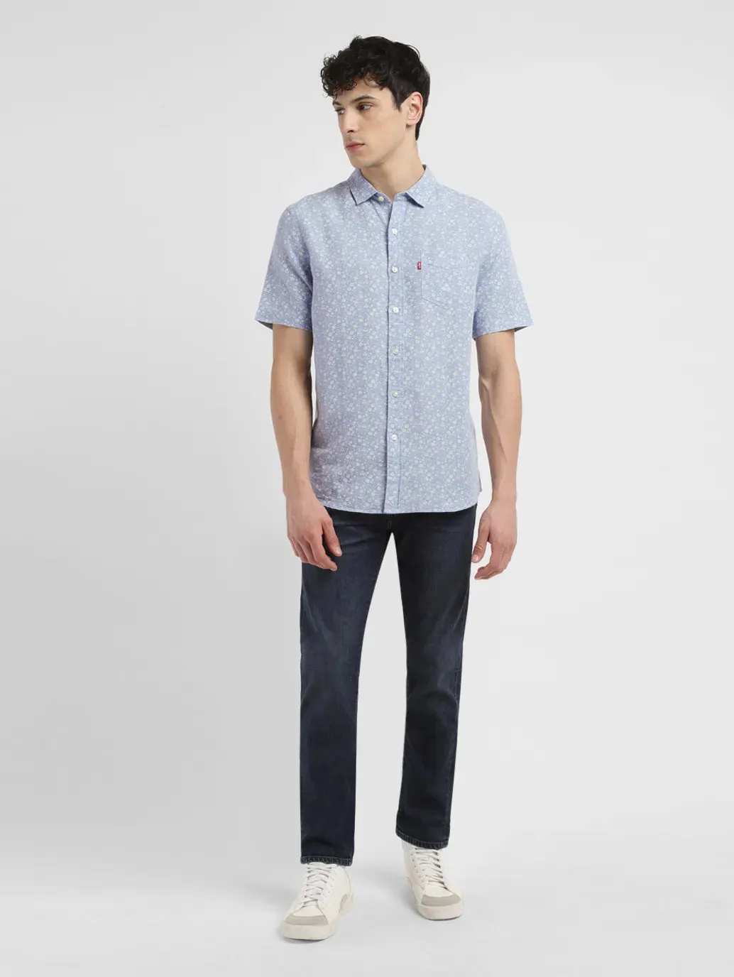 Men's Floral Slim Fit Shirt