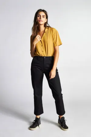 Naomi S/S Woven - Maize