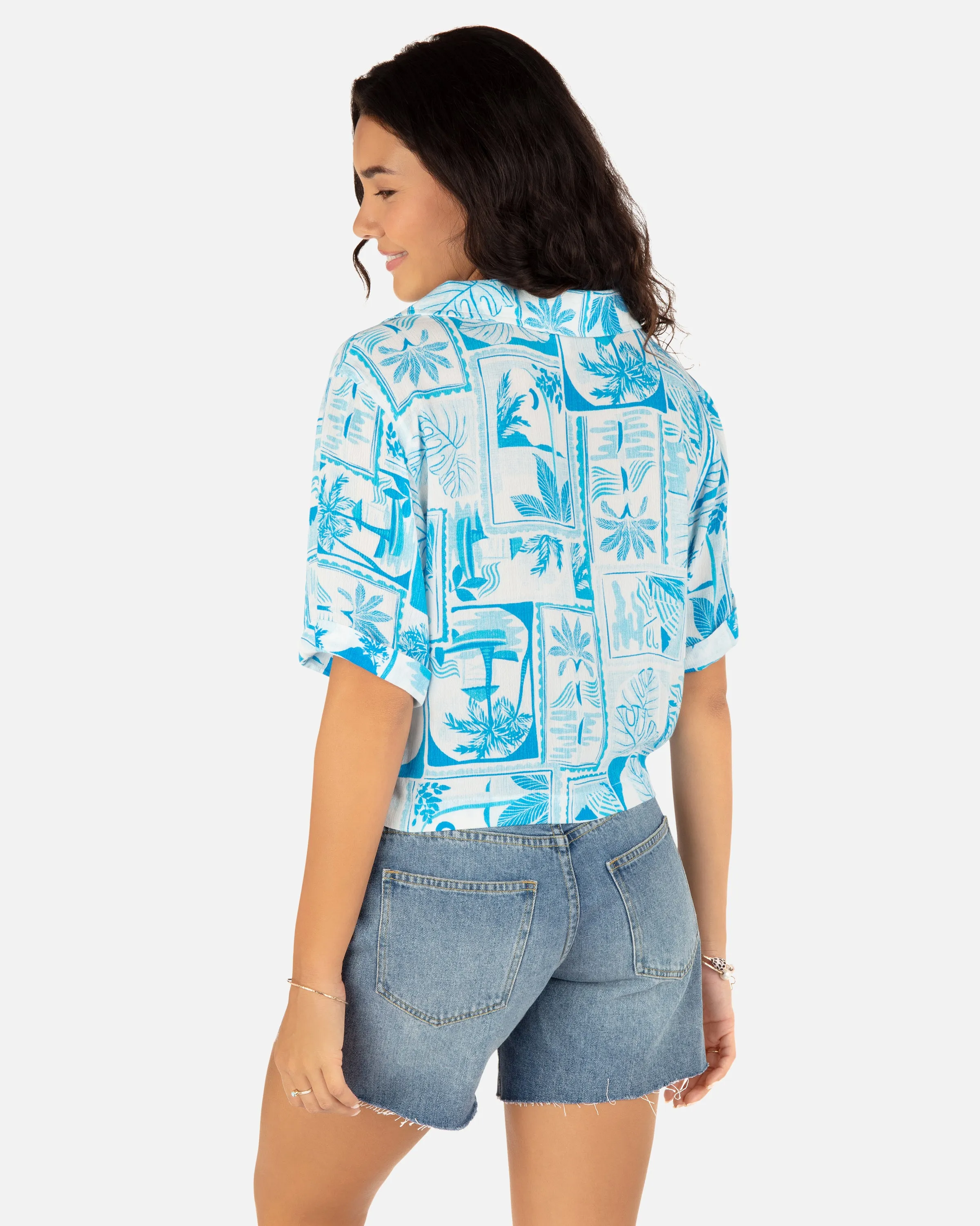 Postcard Camp Shirt