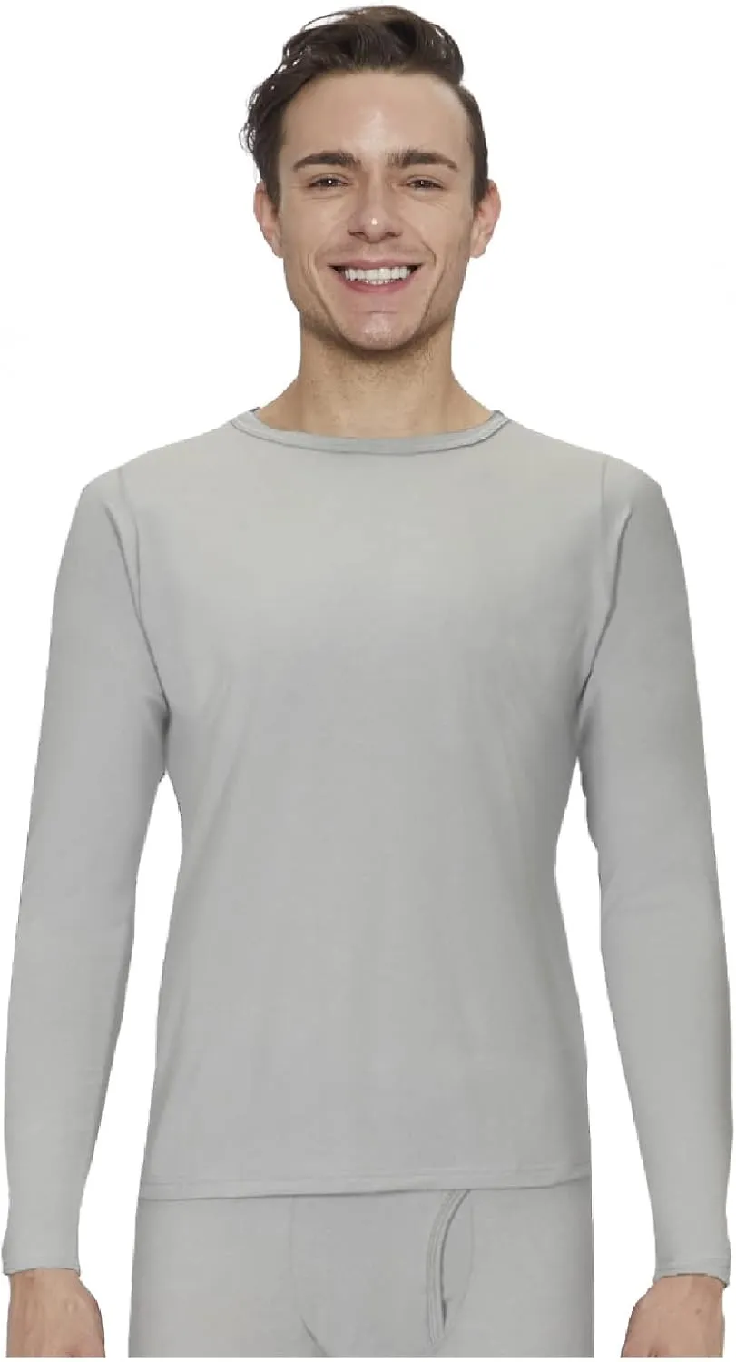 Rocky Mens Thermal Base Layer Top Heavyweight Long John Underwear Shirt Insulated for Outdoor Ski Warmth Extreme Cold Pajamas