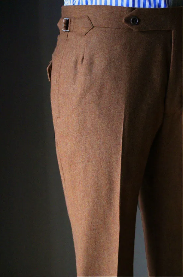 Rust Flannel Trouser