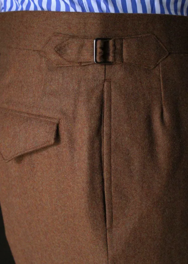 Rust Flannel Trouser
