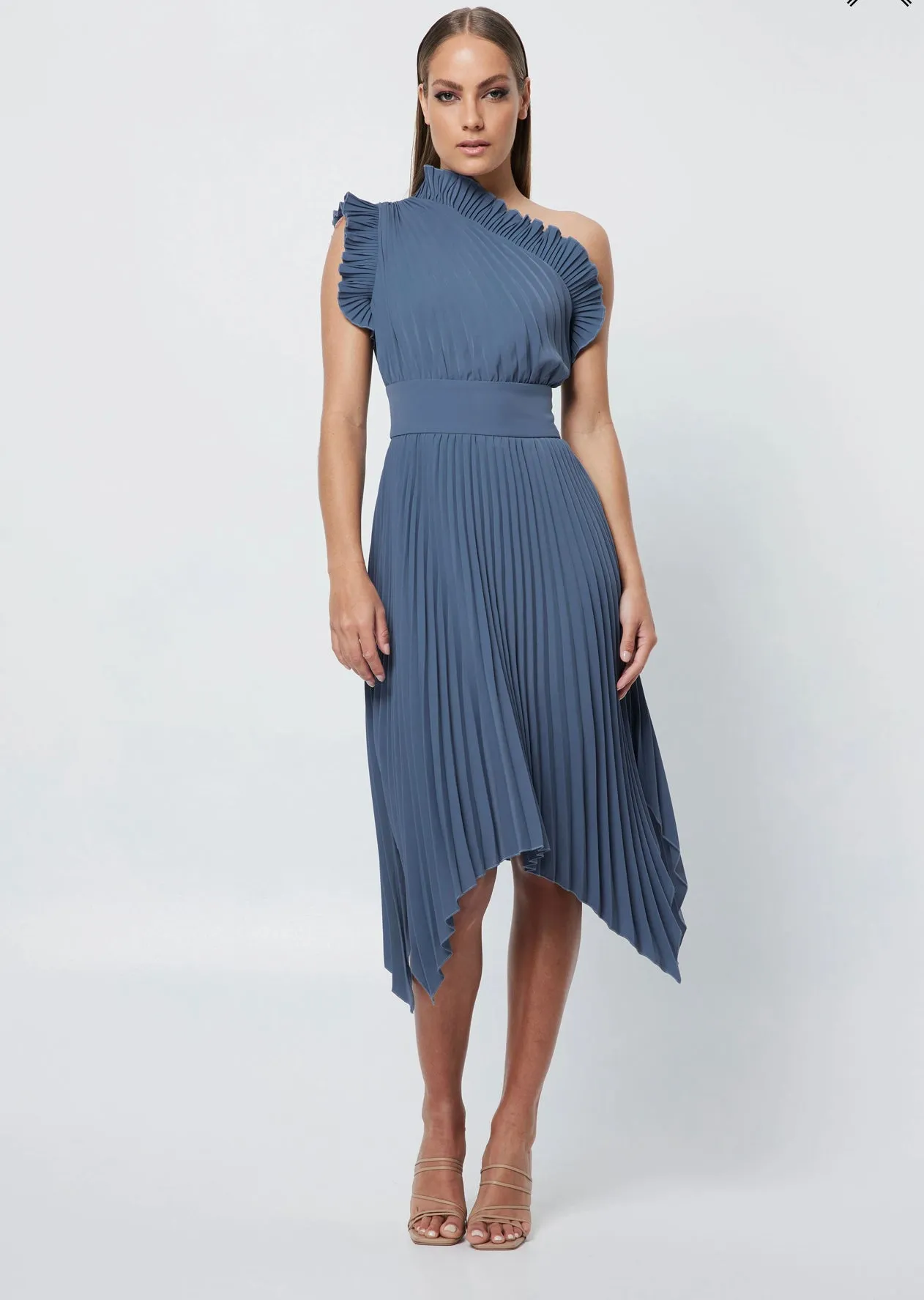 The Lady Like Dress - Steel Blue