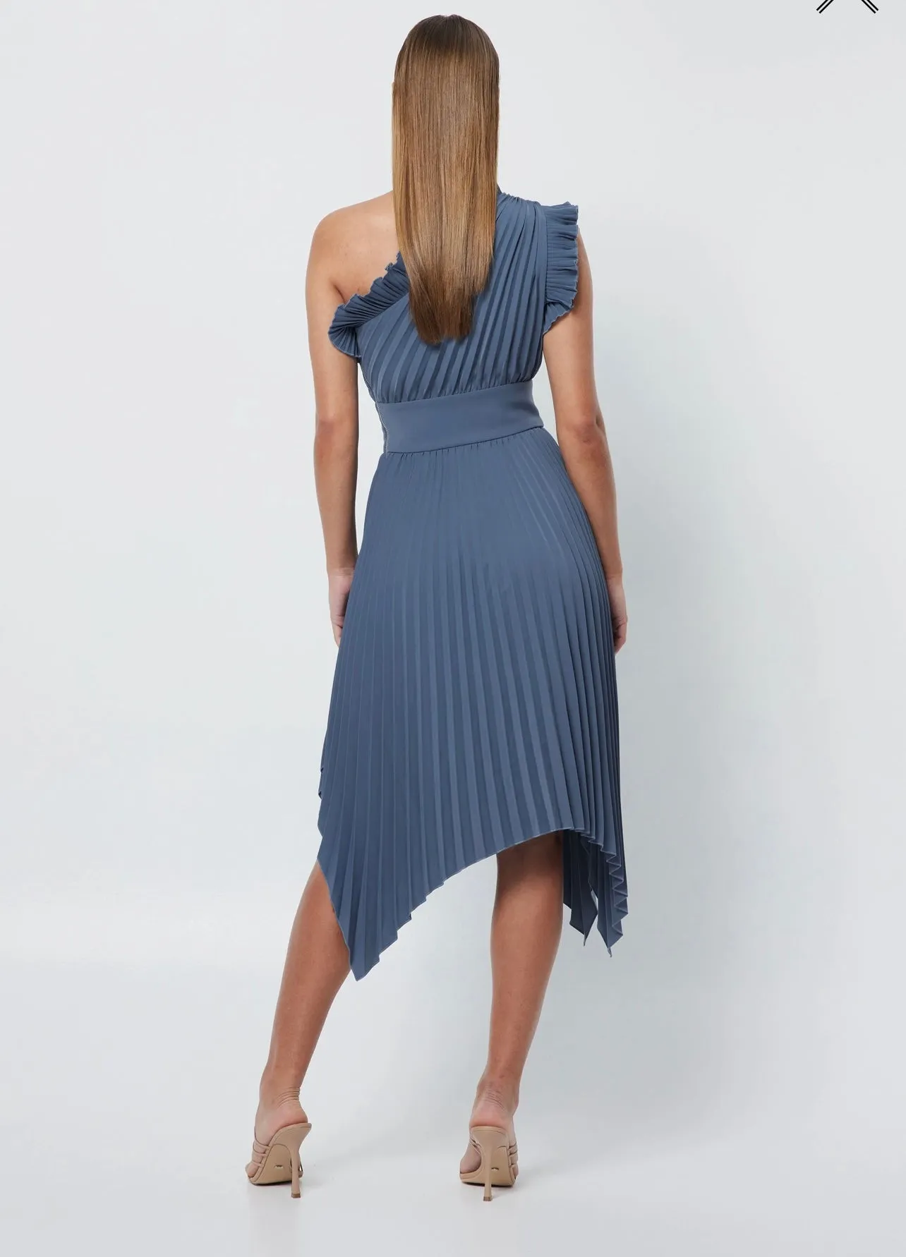 The Lady Like Dress - Steel Blue