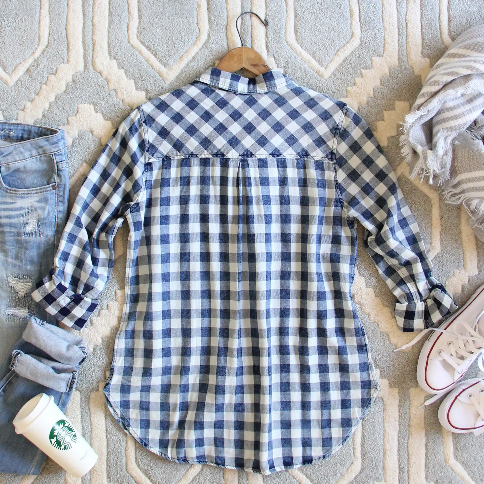 The Scout Plaid Top