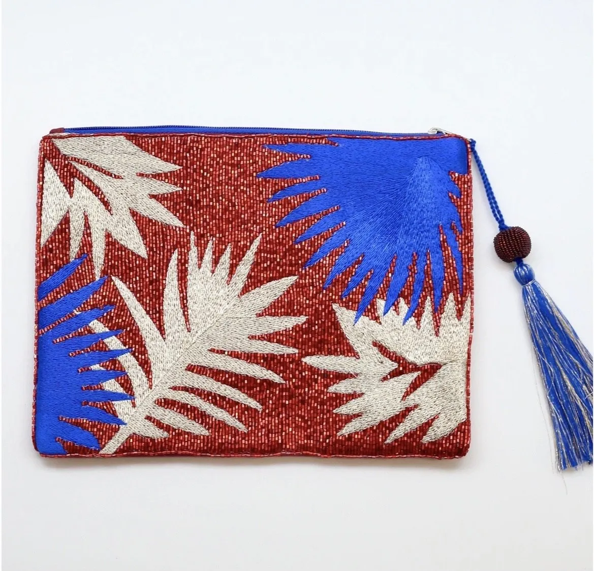 Zbornak clutch with tassel